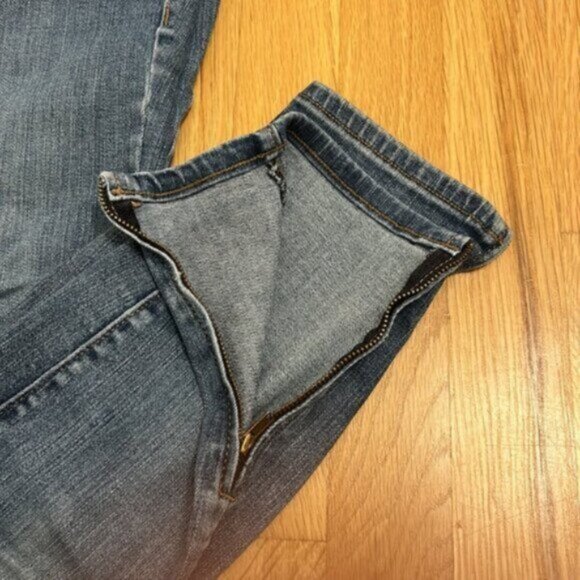 Loft Curvy Skinny Ankle Jeans - Picture 2 of 4